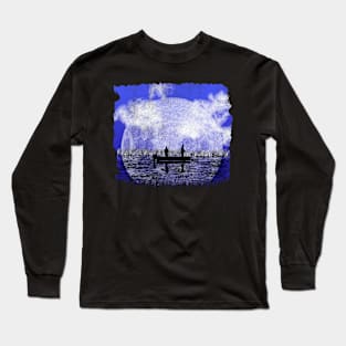 Night Fishing - Purple Hue Long Sleeve T-Shirt